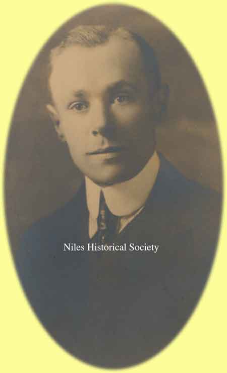 Pvt. E. J. Russell who was killed in the second battle of Marne in August of 1918.