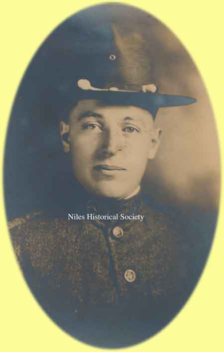 Sgt. C. L. Gilbert who was killed at