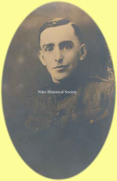 Pvt. 1st classs Ivor Davis.