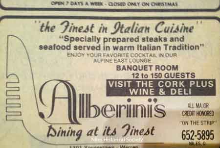 Alberini’s Business Card
