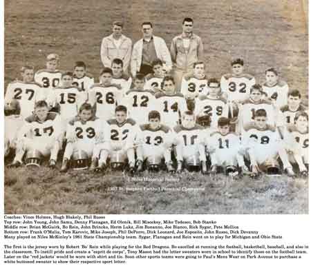 St. Stephen 1957 football team