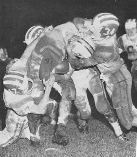 Bo Rein also played defense.