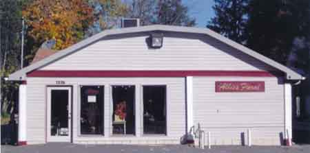 Al Rosenberger, is the present-day owner of Albie’s Floral of 1328 Robbins Avenue with the store on the left side and living quarters on the right side of the building.