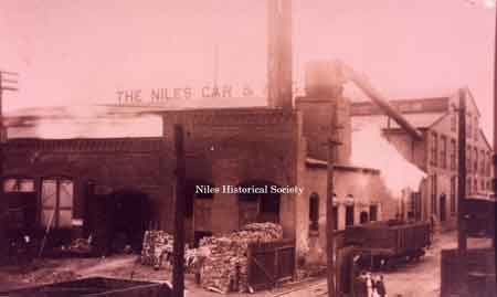 The Niles Car & Manufacturing Company buildings built in 1901
