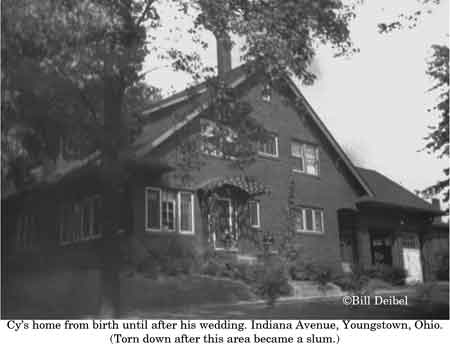 Cy’s home from birth until