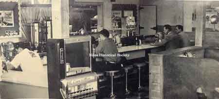 Interior view of counter area