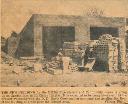 New fire station building