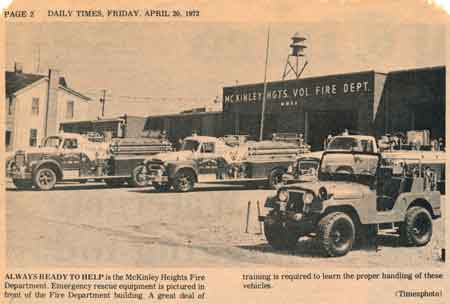 Fire station equipment