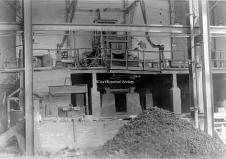 Interior view of Empire Steel, 1905.