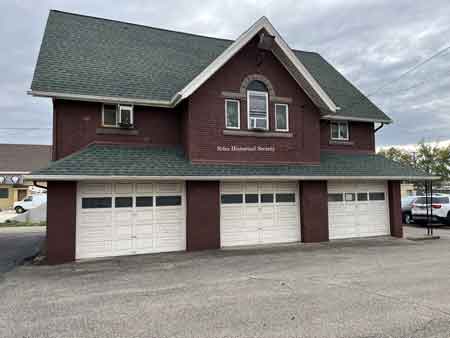 Funeral home carriage house, 2023.