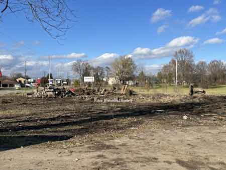 Cleared lot of Stagecoach house.