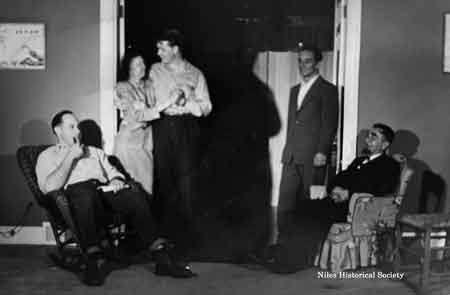 Views of one of the early TNT plays