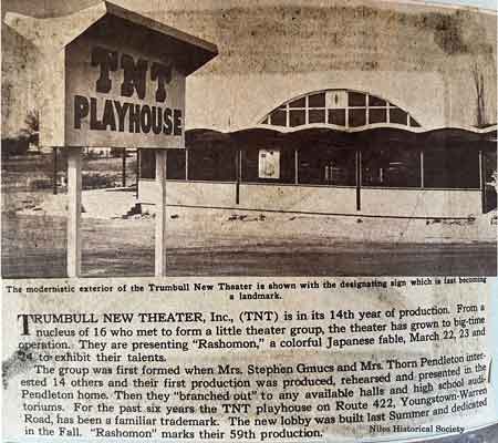 Trumbull New Theatre 1962