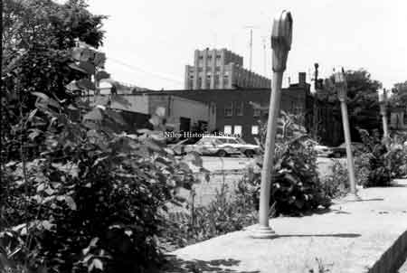 Photo taken of parking meters used in the