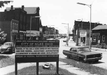 In 1976, work under the Federal Urban Renewal Program began to transform the downtown area as buildings built in the late 1870s - 1950s were demolished.