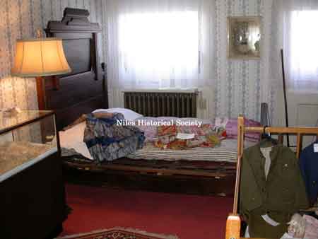 View of one of the second floor bedrooms.