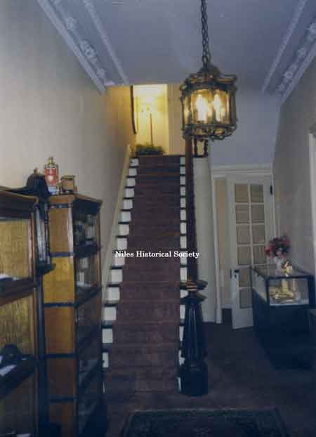 View of formal stairway.
