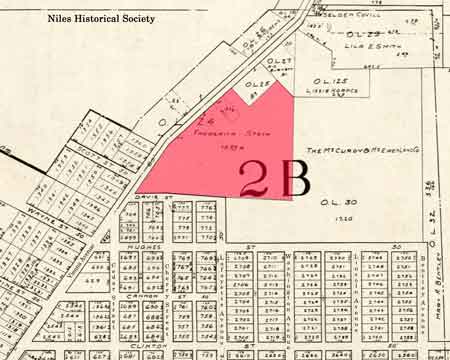 Map outlining the entire Stein property on which the Federal Government wished to build housing for the workers employed in vital war industries.