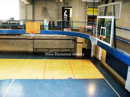 Side view of Washington School, 2013.