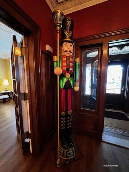 Interior views of the refurbished von Isley house