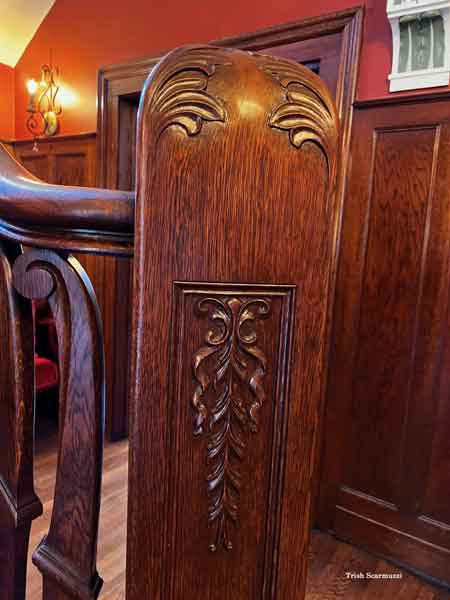 Interior views of the refurbished von Isley house