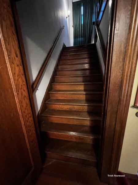 Interior views of the refurbished von Isley house