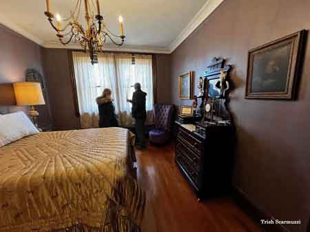 Interior views of the refurbished von Isley house