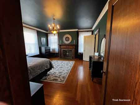 Interior views of the refurbished von Isley house
