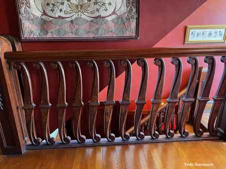 Interior views of the refurbished von Isley house